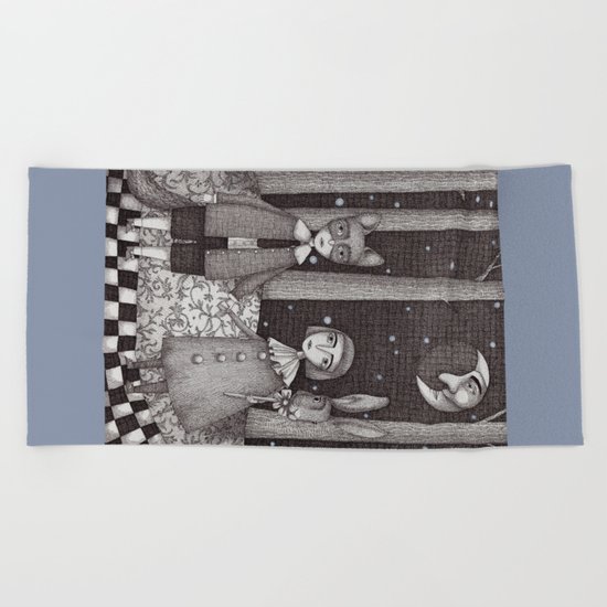 Hansel and Gretel Beach Towel
