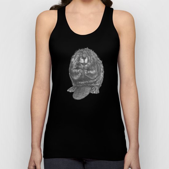 Beaver Unisex Tank Top