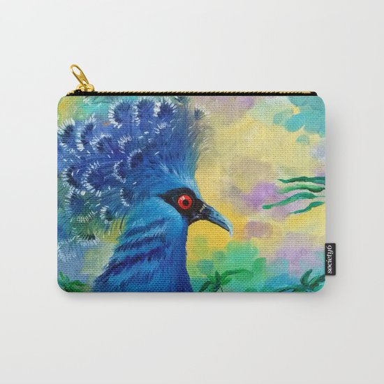 Peacock Carry-All Pouch