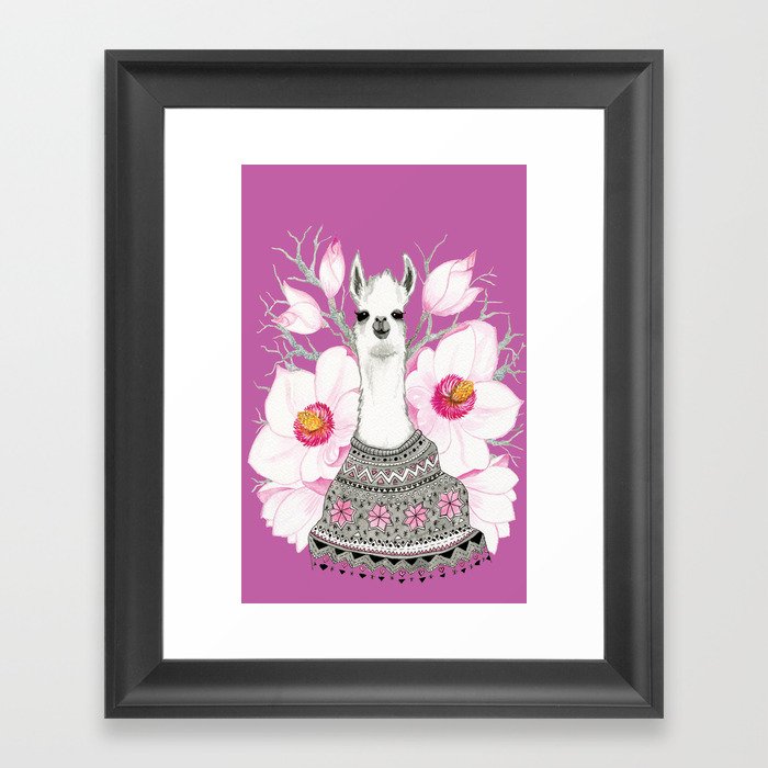 warm and cozy llama