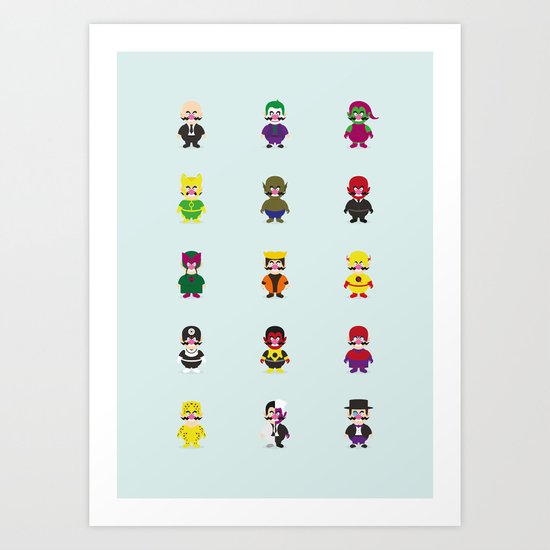 Really Super Warios Art Print