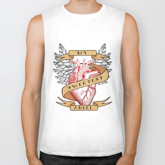 My Sweetest Angel Biker Tank