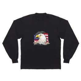 American Patriot Eagle Long Sleeve T-shirt