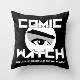 Comic Watch v4 no Background Throw Pillow