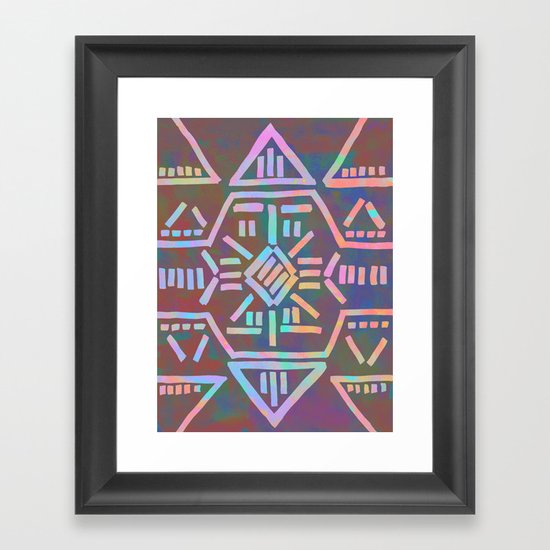 Moonrise - Opal Framed Art Print