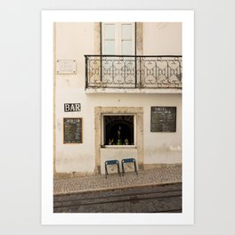 Bar | Lisboa  Art Print