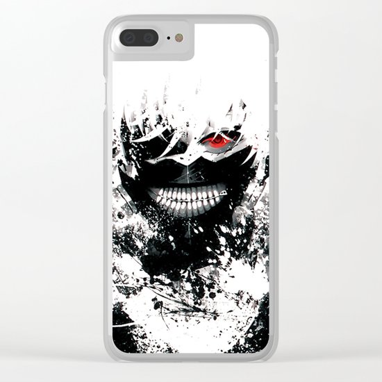 Kaneki Tokyo Ghoul Clear iPhone Case