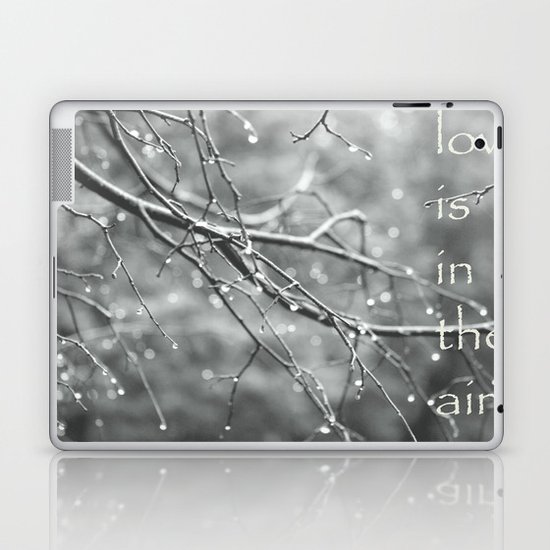 Love is in the air Laptop & iPad Skin