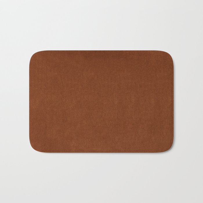 Rust Velvet Bath Mat