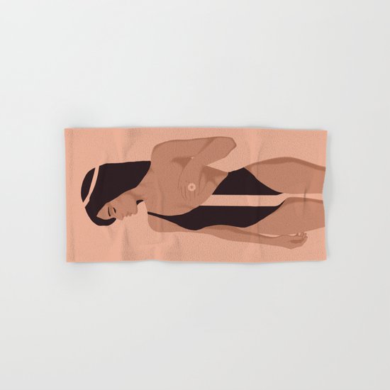 Sexy Girl Hand & Bath Towel