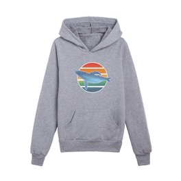 Planet Humpback - Whale & Marine Conservation Kids Pullover Hoodies