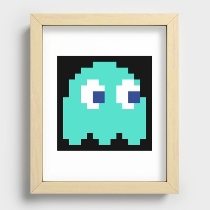 8-Bits & Pieces - Inky Recessed Framed Print