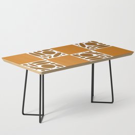 Geometric modern shapes checkerboard 3 Coffee Table