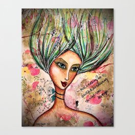 LET THE WIND WORK ITS MAGIC Canvas Print