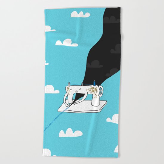 Sew a better world Beach Towel