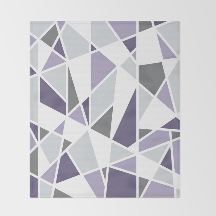 geometric pattern in purple