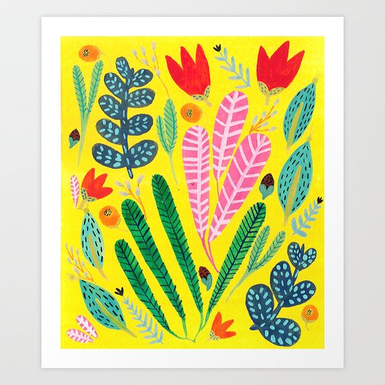 Summer time Art Print
