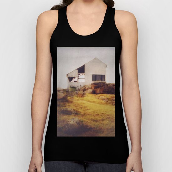 Once Upon a Time an Abandoned House Unisex Tank Top