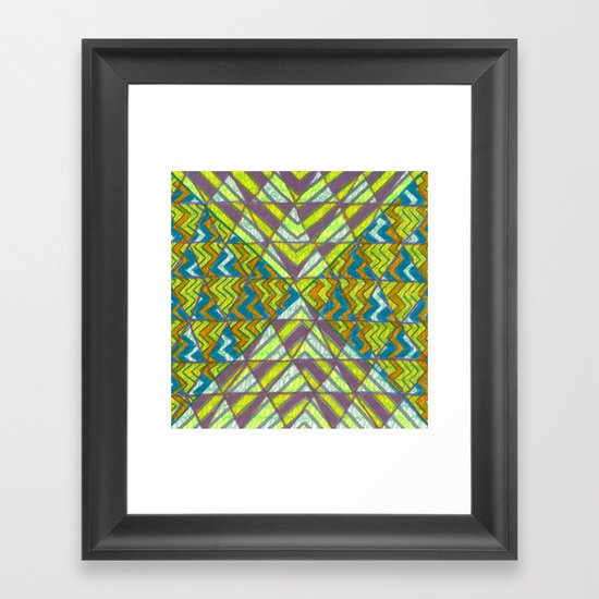 Trizzle Framed Art Print