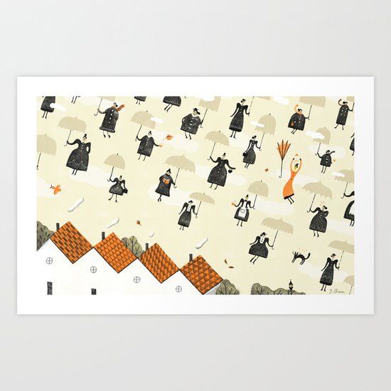 The Morning Commute Art Print
