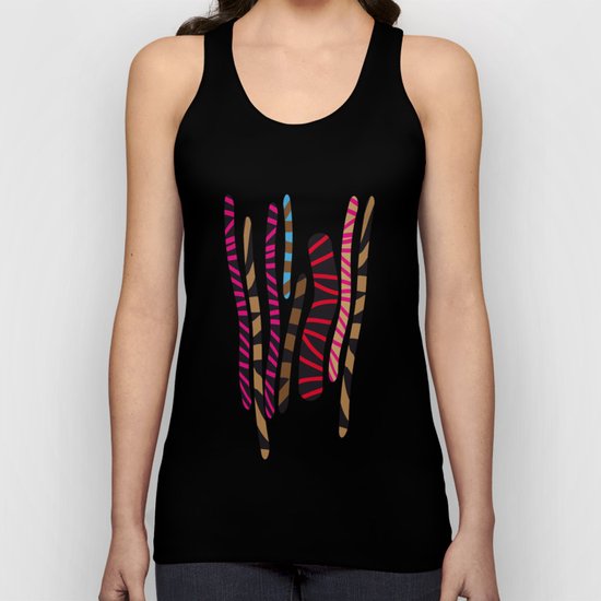 colored sticks 2 Unisex Tank Top