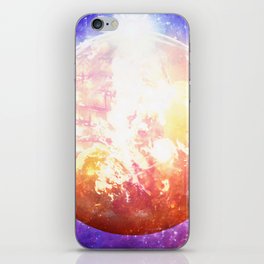 PLANET ON FIRE iPhone Skin