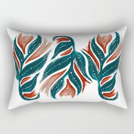 Wispy Plant Rectangular Pillow