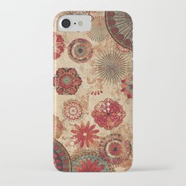 Bohemian Floral Moroccan Style Design iPhone Case