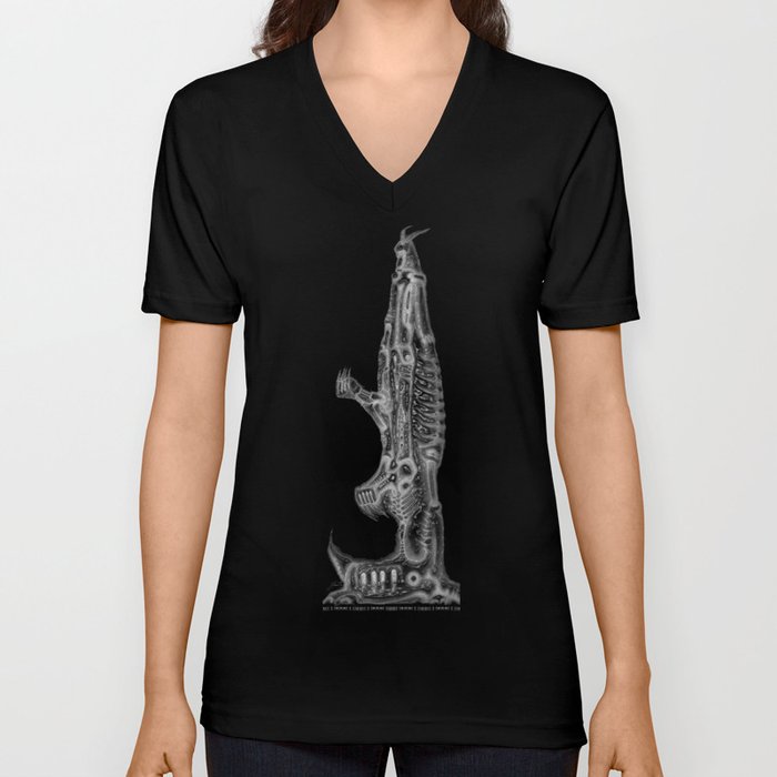 Crane V Neck T Shirt