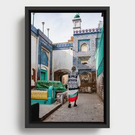 Streets of Multan - Pakistan Framed Canvas