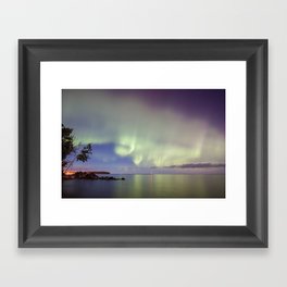 Northern Lights Framed Art Print