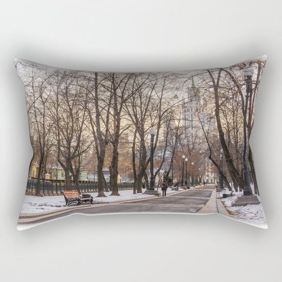 Sadovoye Koltso in Moscow Rectangular Pillow