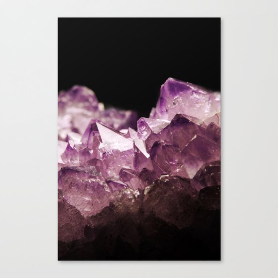 Amethyst Quartz Canvas Print