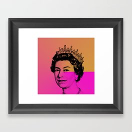 Queen Elizabeth II Framed Art Print