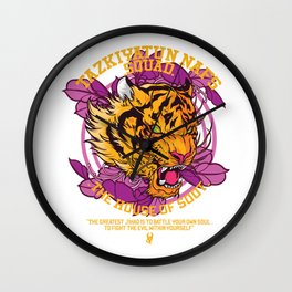 Tazkiyatun Nafs Squad Wall Clock | Graphicdesign, Animal, Digital, Pattern, Flower, Pop Art 