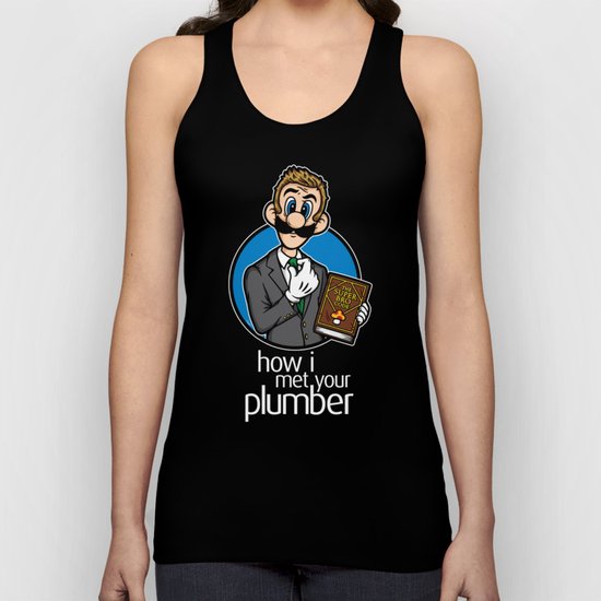 How I Met Your Plumber Unisex Tank Top