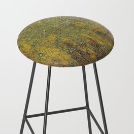 Old grunge background or aged shabby texture with different color patterns: yellow (beige); brown; gray; green Bar Stool