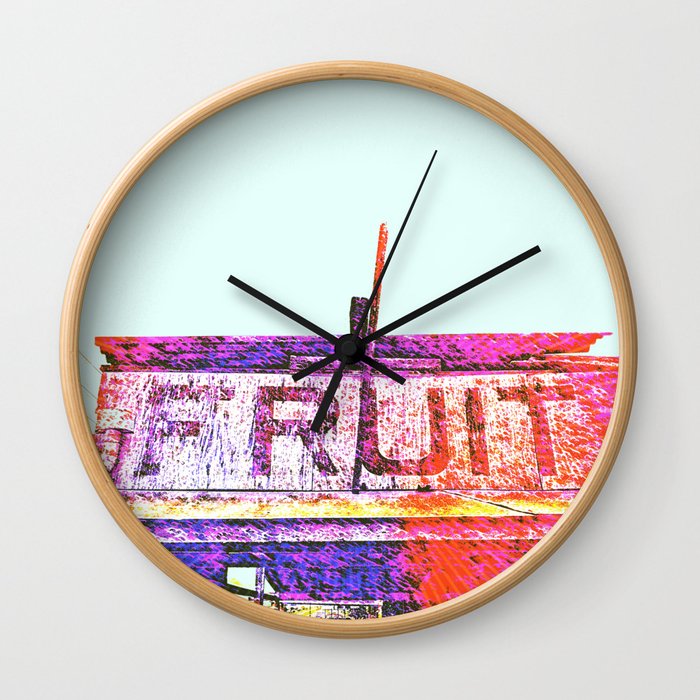 Fruit 2 Wall Clock