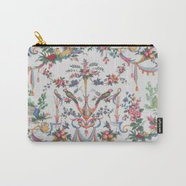 Colorfull toile de jouy Carry-All Pouch