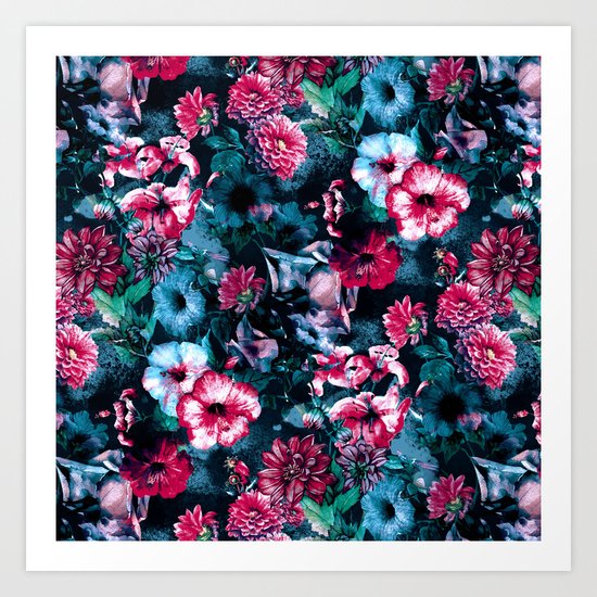 RPE FLORAL VIII Art Print
