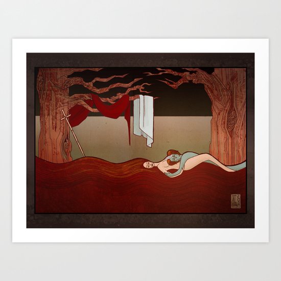Lethe Art Print