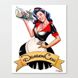 DragonCon 2022 Pinup Canvas Print