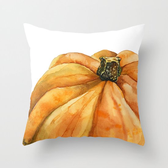 Pumpkin Throw Pillow
