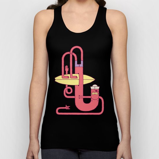 Go Surfing Unisex Tank Top