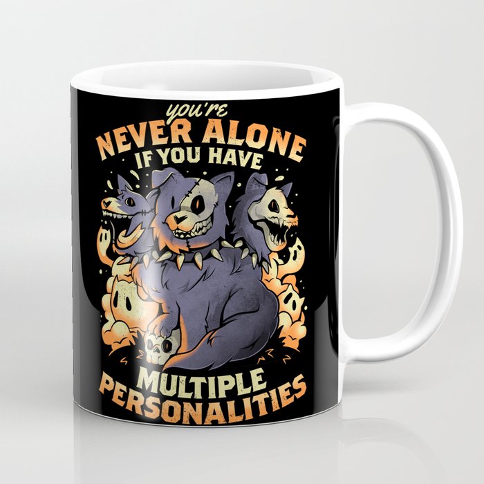 Multiple Personalities - Funny Evil Hell Dog Gift Coffee Mug