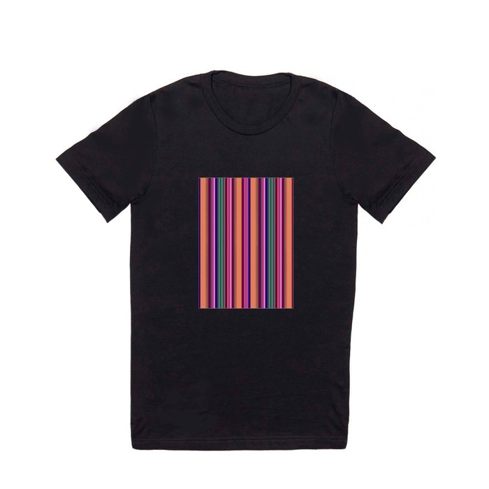 FIFTIES organza stripe T Shirt