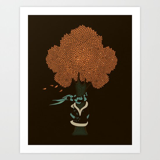 I'm Cold Art Print