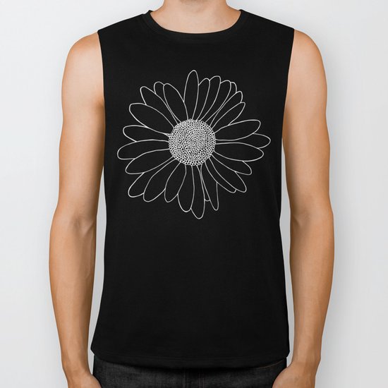Daisy Grid Biker Tank