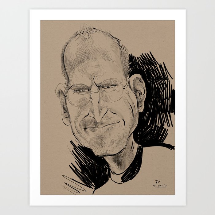Steve Jobs (businessman, inventor) Art Print