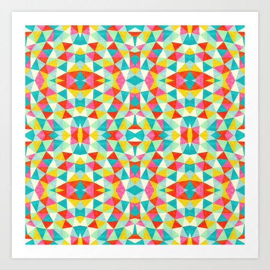 Movement 1 Pattern Art Print